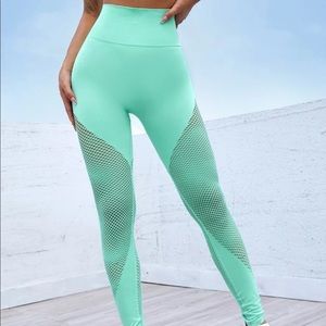 Fishnet style Athletic Leggings